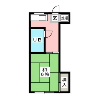 前田荘【2階】の間取り
