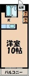 八晃ビル【5階】の間取り