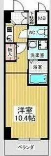 サウス名駅【9階】の間取り