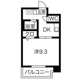 アベニュー笠寺【4階】の間取り