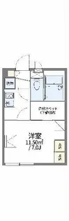 レオパレスDAI27【1階】の間取り