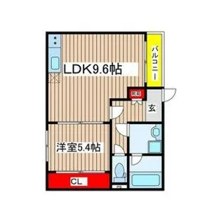 Zecca栄生【2階】の間取り