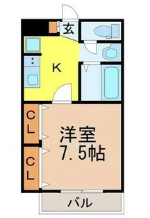 さくらフラット【1階】の間取り