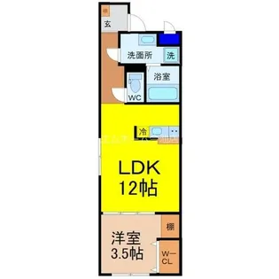 Amirl Premier ShinsakaeⅡ【5階】の間取り