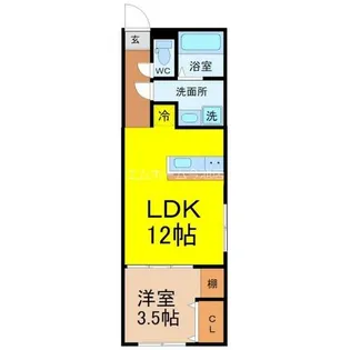 Amirl Premier ShinsakaeⅡ【2階】の間取り