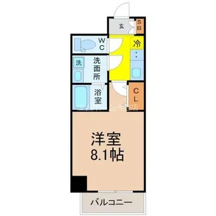 Lancia Heian(ランチャ)【3階】の間取り