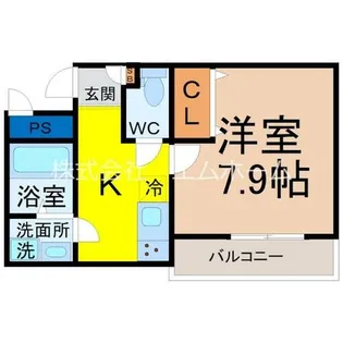 Merveille(メルヴェイユ)【4階】の間取り