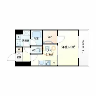 ハイムラポールPart XIII【6階】の間取り