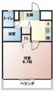 さくら館【1階】の間取り