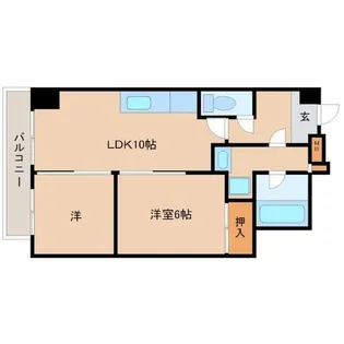 ルー・エーベル常光寺壱番館【2階】の間取り