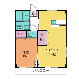 アゼリアⅢ【2階】の間取り