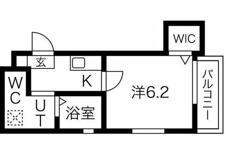 ワコーレヴィータ青木ウエスト【102号室】の間取り