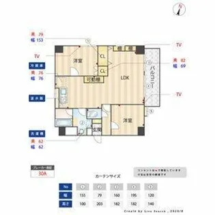 ディーフラット大濠2【3階】の間取り