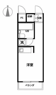 ステップ21【A-1号室】の間取り