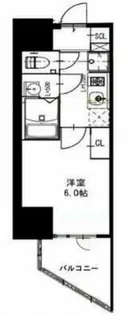 エスリードレジデンス大阪福島サウスフラッツ【12階】の間取り