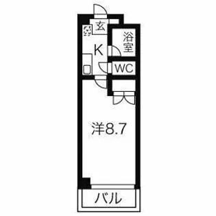 春里壱番館【1階】の間取り
