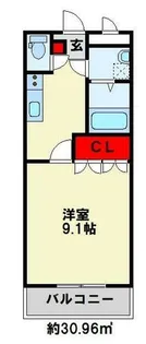 フェリチェ【2階】の間取り