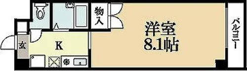 きんこん館【3階】の間取り