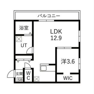 ユニオーネ豊田本町【2階】の間取り