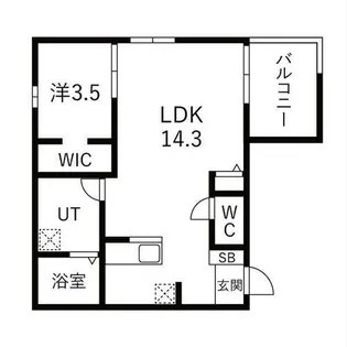 ユニオーネ豊田本町【3階】の間取り