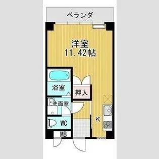 シティアイランド【2階】の間取り