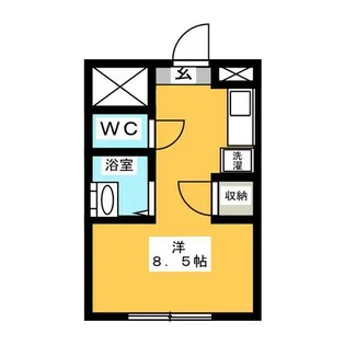 メゾン村上【2階】の間取り