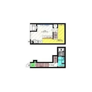 Velo SOTOYAMA【205号室】の間取り