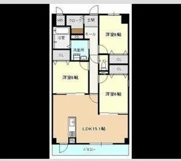 Lupinus【1階】の間取り