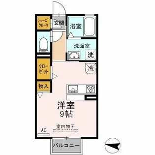 結あい【202号室】の間取り