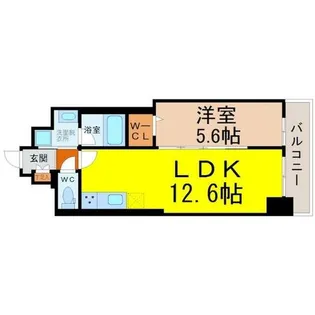 SOU大須(ソウ大須)【12階】の間取り