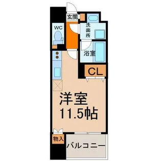 REPOSER名駅南(ルポゼ名駅南)【6階】の間取り