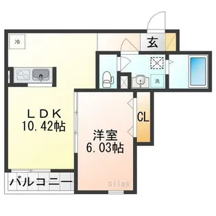 F+style柏原上市【1階】の間取り