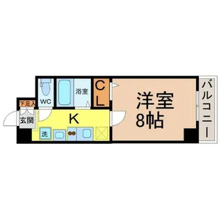 パルティール今池【7階】の間取り