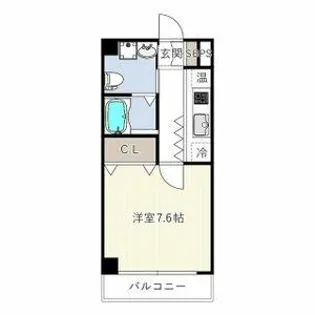 セレブ小若江【1階】の間取り