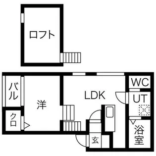 CASA1【101号室】の間取り