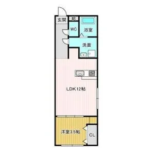 Amirl Premier ShinsakaeⅡ【5階】の間取り