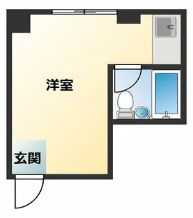 アパートメントKUMATA【2階】の間取り