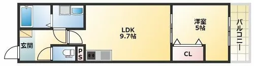 MarkVilla加美【1階】の間取り
