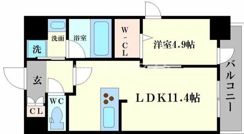 KOUKEN BLDG.【4階】の間取り