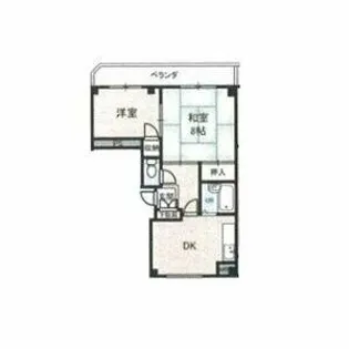 貴和ビル【3階】の間取り