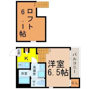 コーポ和【2階】の間取り