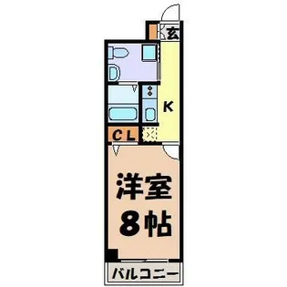 サニー東別院【4階】の間取り