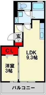アヴェニュー西神原【3階】の間取り