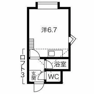 アップルハウス北16条II【1階】の間取り