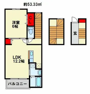 T&Aドリーム Ⅱ【3階】の間取り