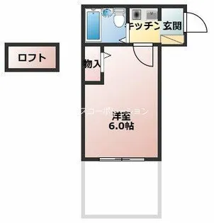 サンパレス21南武庫之荘【1階】の間取り