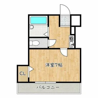 センターヴィレッジ【2階】の間取り