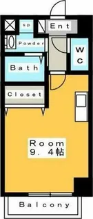 A・City三河安城南館【503号室】の間取り