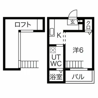 リゾレステ熱田【103号室】の間取り