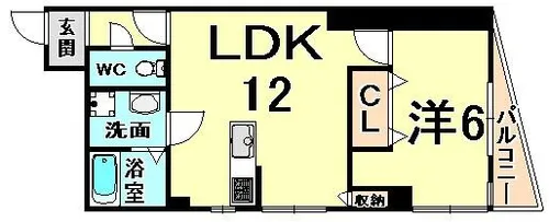 MAISON KOUMU【2階】の間取り